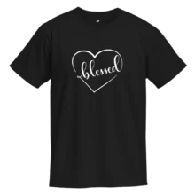 Blessed T-Shirt – DTF Print Cotton Tee