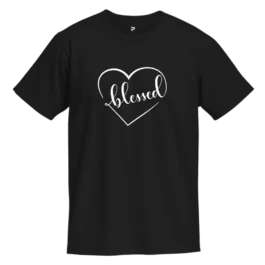 Blessed T-Shirt – Express Gratitude with DTF Print Cotton Tee