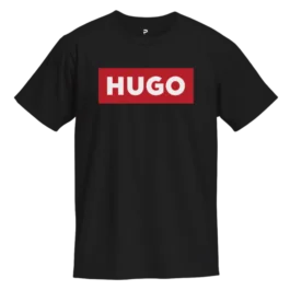 Hugo T-Shirt – Classic Style DTF Print Cotton Tee
