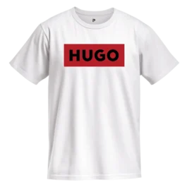 Hugo T-Shirt – Classic Style DTF Print Cotton Tee