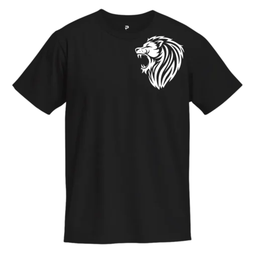 Lion T-Shirt Black