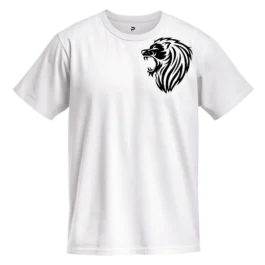 Premium Lion T-Shirt – Printed Cotton Tee