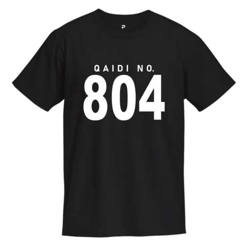 Qaidi No. 804 T-Shirt Black