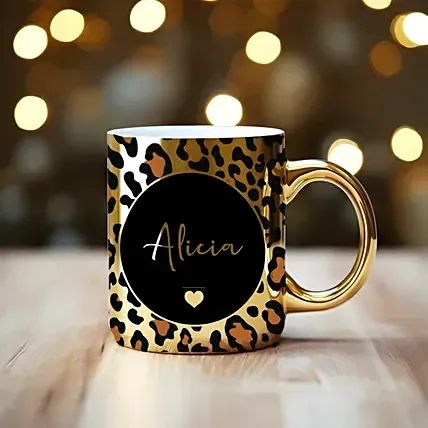Mugs Printing Service 27 personalized gold mug for her