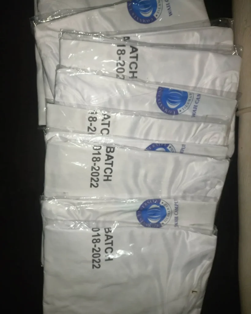 t shirts printing for university events